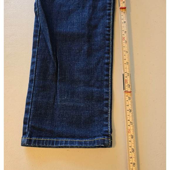 Levi's The Original Jeans Women's 16 Blue Dark Wash Mid Rise Skinny - Picture 15 of 16